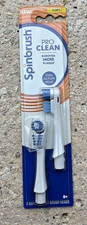 PRO CLEAN Refill, Soft Bristles, Replacement Head Battery Powered Toothbrush