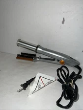 InStyler Rotating Hot Iron 1 1/4" Barrel Silver IS1001 Tested Working