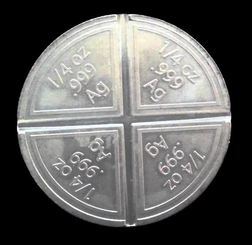 1 oz Pop Bullion Silver Divisible Round .999 Fine Silver