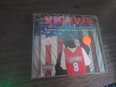 VICIOUS from X-MOB - I ball like Kobe CD rare 2002 SEALED Pimp C, K-Mac & E.S.G.