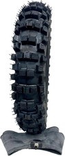    Dirt Bike 90/100-14 Tire  Tube Set Motocross Trail Off-Road Knobby 90 100 14