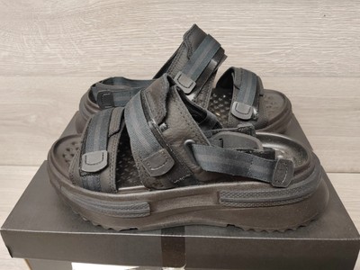 Converse Run Star Utility Sandale CX Größe Damen 7 UK schwarz Riemchen A06480C