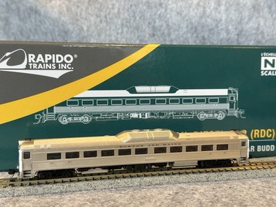 Rapido 516504 N scale Budd RDC-1 Ph2 Boston & Maine B&M McGinnis Scheme NEW DCC