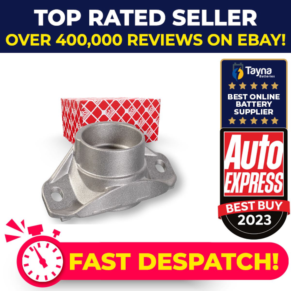 Top Strut Mounting fits AUDI A4 Allroad B9 Rear 2.0 2.0D 3.0D 2016 on 4K0513353