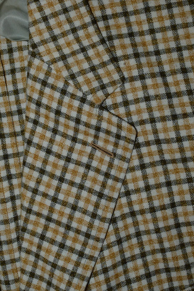 44XL BROOKS BROTHERS Men Vintage 3/2 Roll "Makers" Tweed Sport Coat blazer - Image 3 of 4