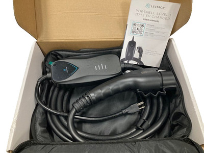Lectron Charger J1772 EV Portable Level 1 Tesla EV Charger 120V/15 Amp