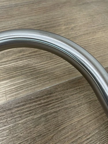 Signature Hardware SHSR7010ZBN Shower Rail with Slide Bar - Brushed Nickel READ* - Picture 7 of 15