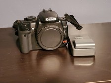 Canon EOS Rebel XTi 10.1MP Black DSLR Camera Body with Strap