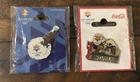 Coca cola Salt lake City Olympic pin 2002 Lot Rare Vtg