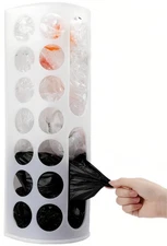New Lunies Plastic Bag Holder for Grocery BagsLarge Capacity Dispenser, Multiple