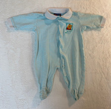 Vintage 90s Winnie the Pooh 100 Acre Collection Disney 6M Footed Sleeper