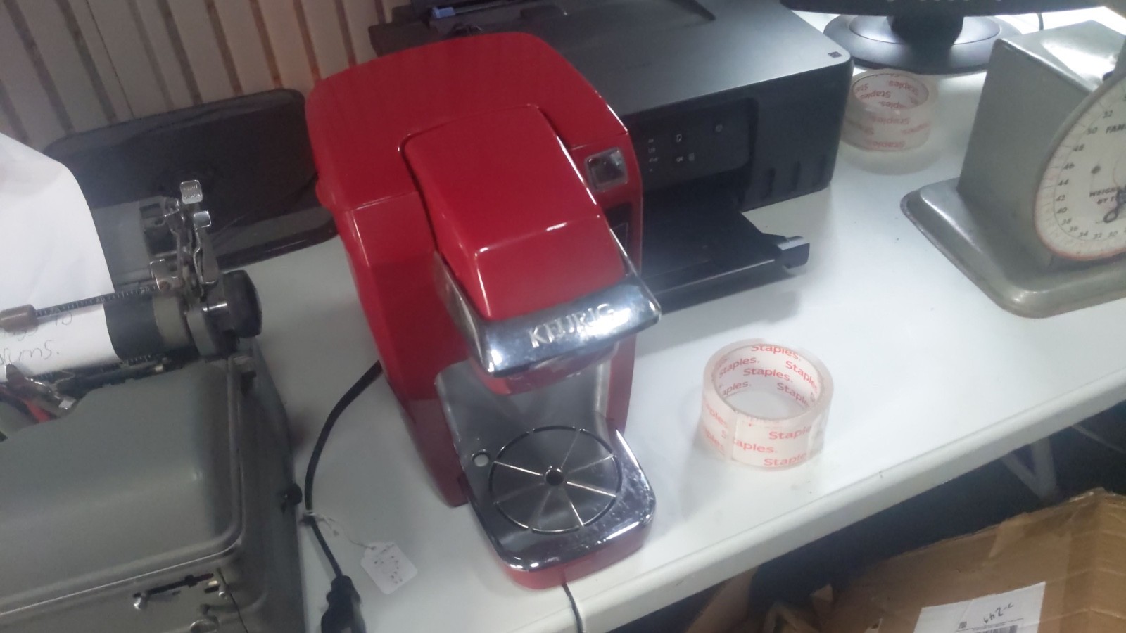 Brewing System  Candy Apple Red Color