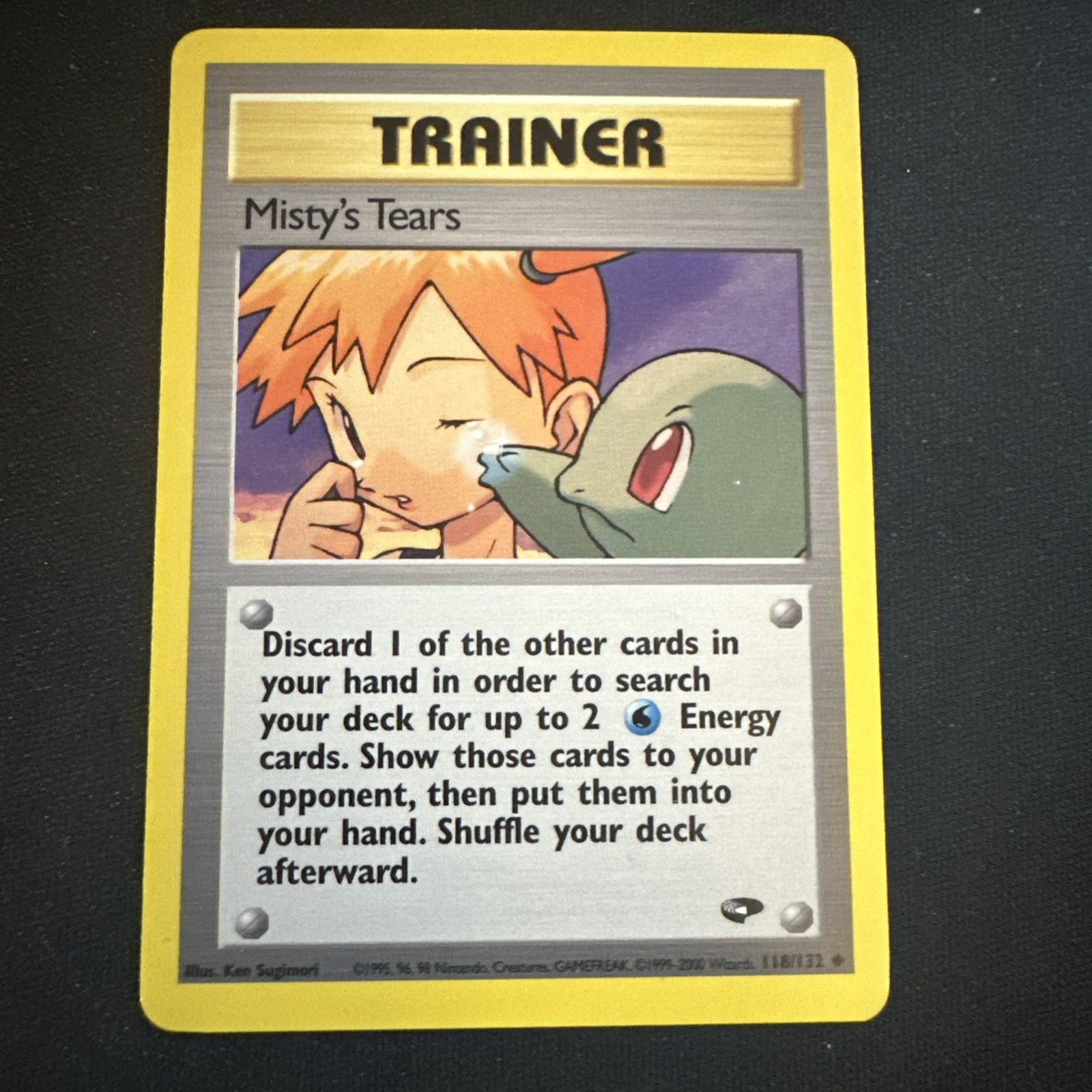 Misty's Tears Unlimited Uncommon Gym Challenge 118/132 NM