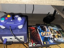 Nintendo GameCube Konsole - Lila,  Dol-001 Version mit Digital AV Out.