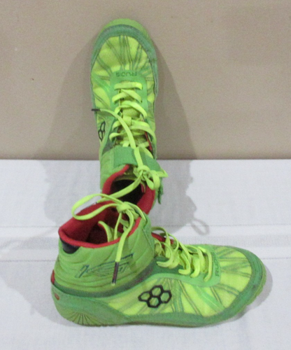 Rudis JB Alpha 2.0 Bounce Ringerschuhe Herren 5,5 Damen 7 gelb/grün gut  - Bild 2 von 10