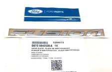 2013-2018 Ford Fusion rear deck trunk lid chrome Nameplate new OE DS7Z-5842528-A