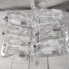 Lot of 10 Allen Roth 3" AGED BRONZE Arched Cabinet Pulls Model Z449-3"-EORB