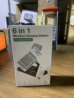 Atrden [Multi-Function Wireless Charging Station] 6 in 1, 15W Fast Wireless