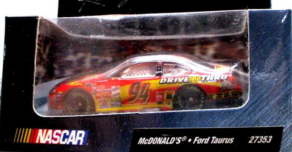 2000 Hot Wheels Racing Track Edition McDONALD'S Ford Taurus #94