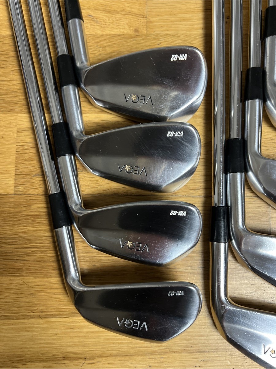 Vega VM-02 Forged Iron Set 3-PW S300 Stiff Flex Shafts Midsize