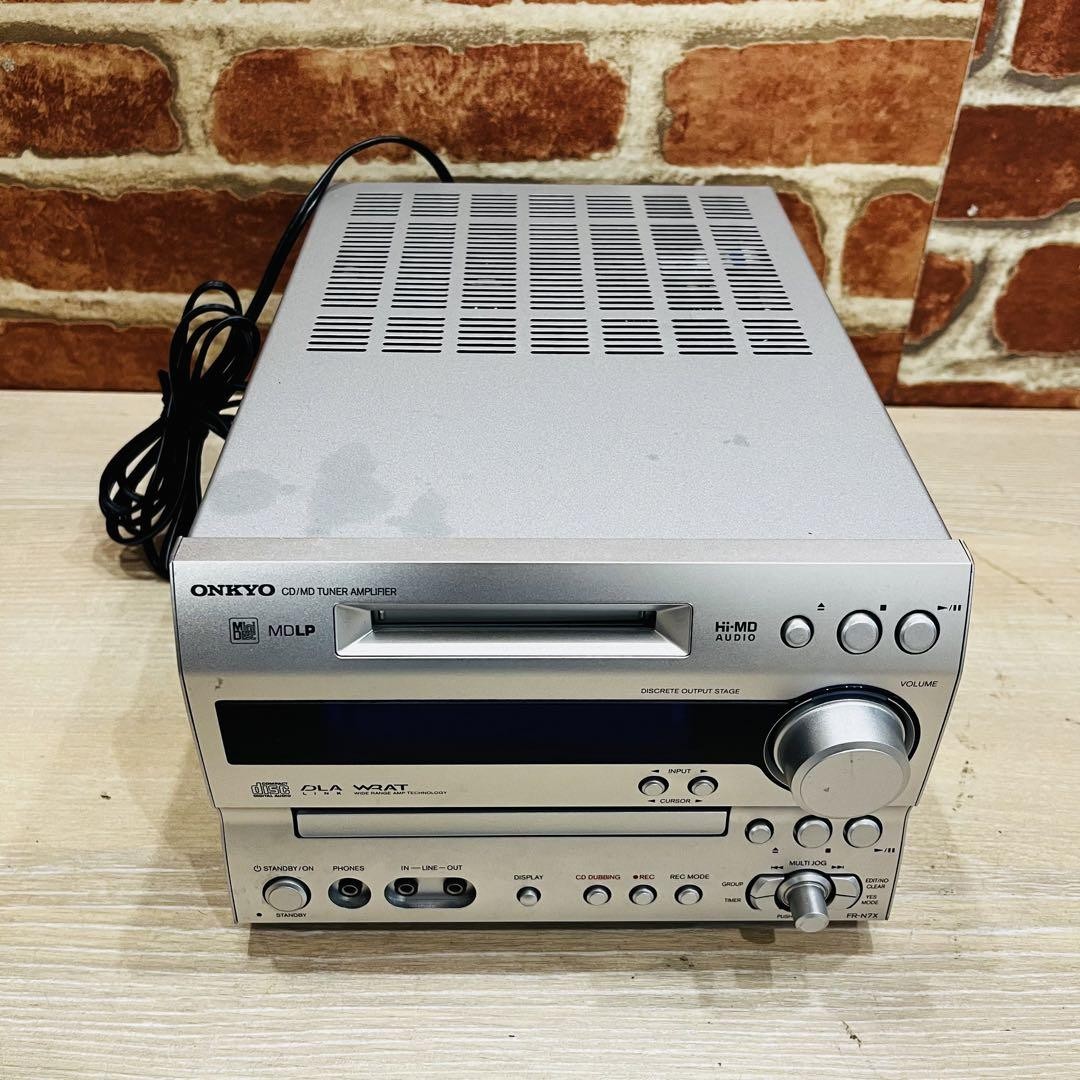 【送料無料】オンキョー ONKYO CD MD FR-N7X D-N7X Amazon.co.jp: ONKYO オンキョー オンキヨー D-N7X(D) CD/MDチューナー