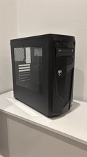 AVP Mamba Mid Gaming Tower Case - Black - SD Card Reader - 12cm Fan - DVD Drive