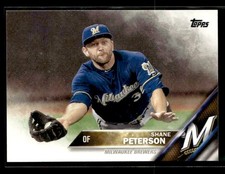 2016 Topps - #672 Shane Peterson - Milwaukee Brewers