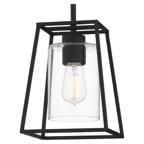 Prescott 1-Light Mini Pendant in Matte Black - Picture 5 of 7