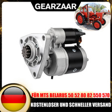 Anlasser Getriebeanlasser 12 Volt 2.7 KW  für MTS Belarus 50 52 80 82 550 570 DE