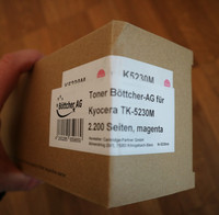 Toner BöTtcher FüR Kyocera TK-5230M 2200 Seiten,Magenta