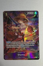 Shanks (065) (Rare Alternate Art) OP13-065 Carrying On His Will Foil