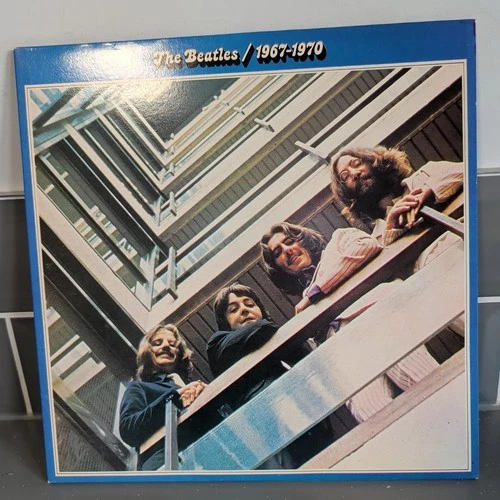 THE BEATLES 1967-1970 UK DOUBLE VINYL LP PCSP718 EX/EX GREAT COPY
