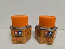 2 TAMIYA 87012 CEMENT PLASTIC MODEL GLUE 20 ml MODELING 2 PACK