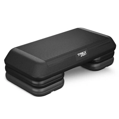 Steppbrett Aerobic Fitness Stepper 3 Höhen höhenverstellbar TX-038PAS TREX SPORT