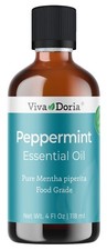 Viva Doria 100 Pure Northwest Peppermint Oil, Food Grade, 4 Fl Oz