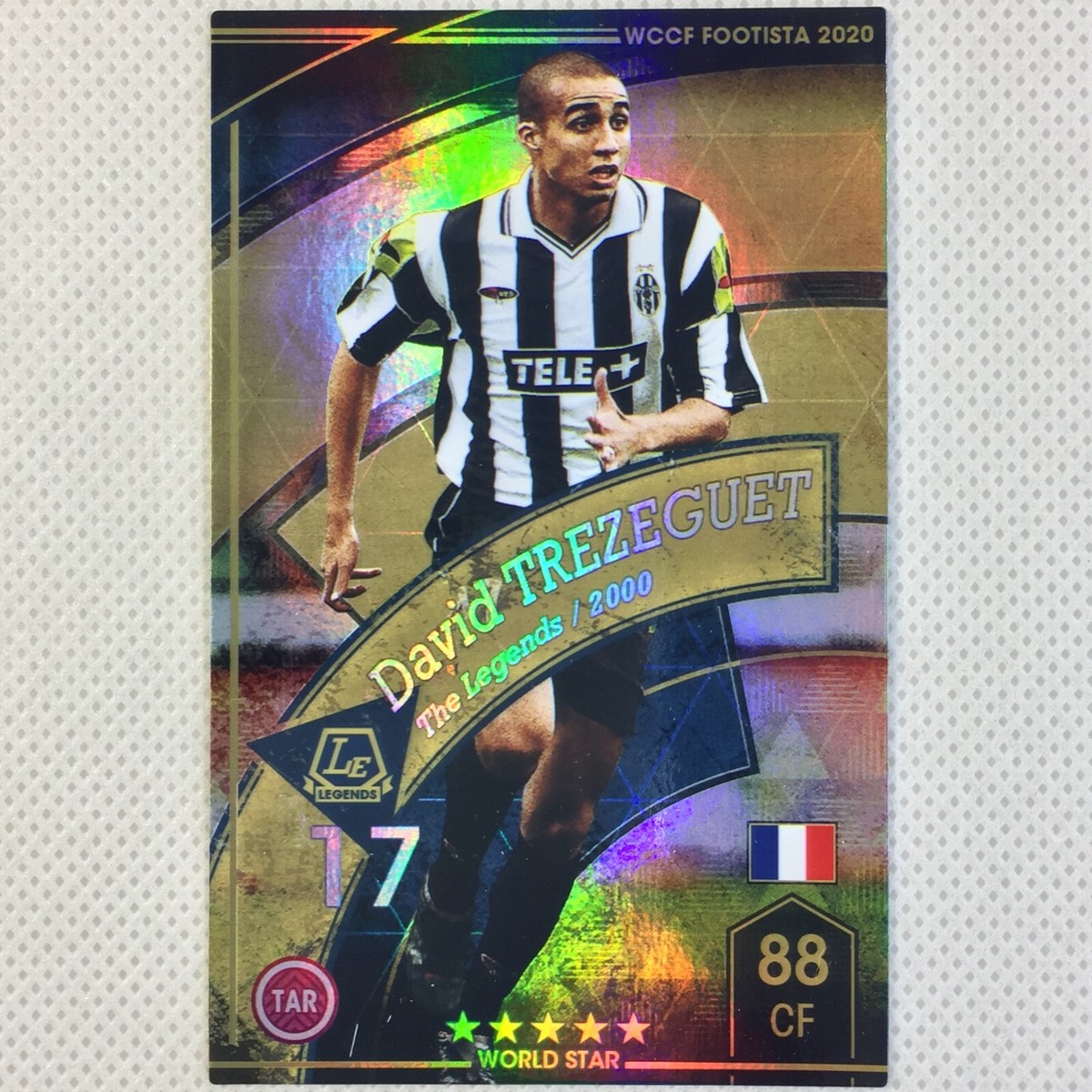 WCCFカード 2020 Panini Wccf Footista - F20-7 The Legends David Trezeguet