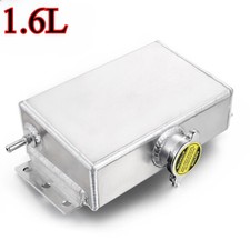 New1.6L Aluminum Radiator Coolant Overflow Water Tank Expansion Reservoir Bottle