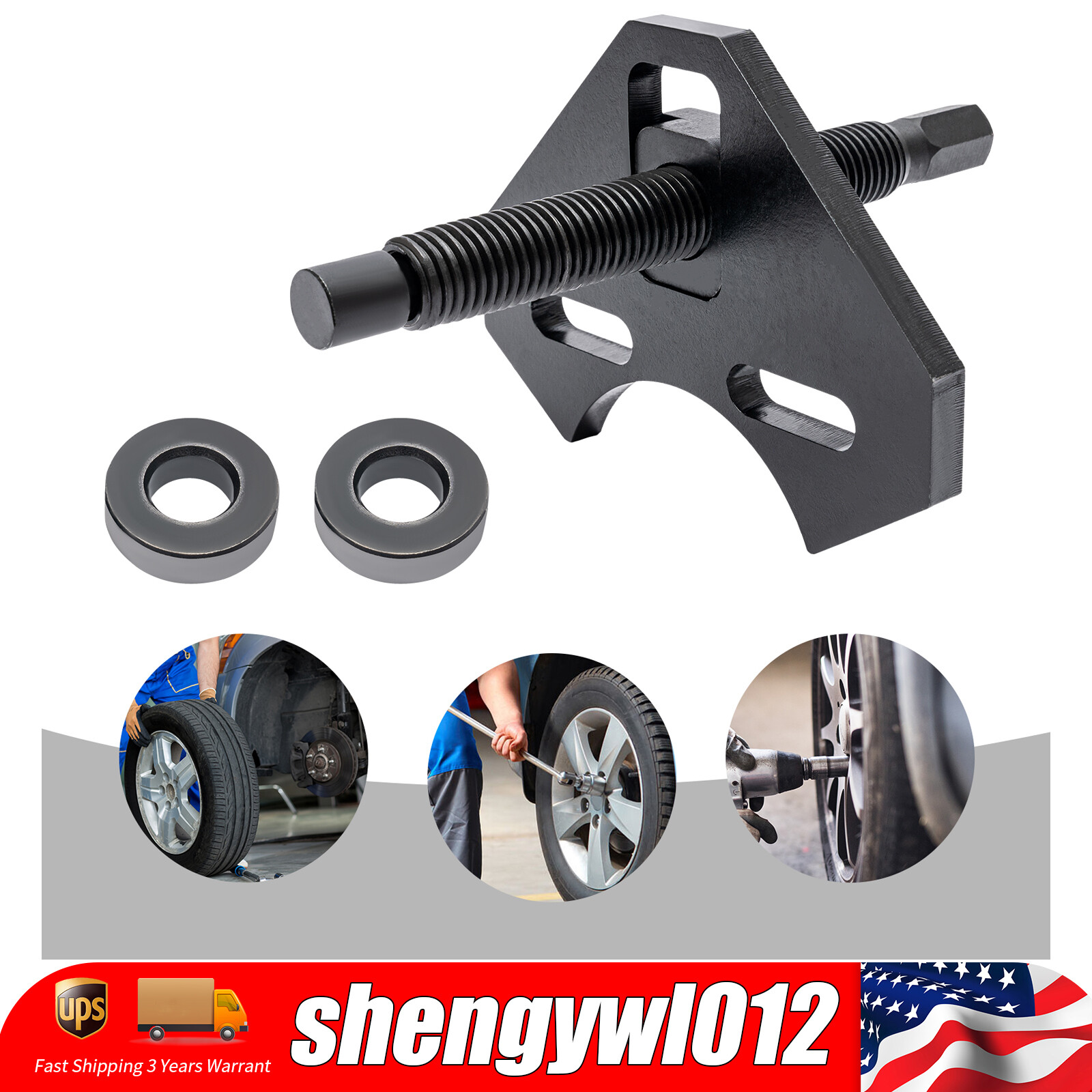40100 Universal Wheel Bearing Hub Removal Tool For Most 5 6 8 Lug Hub Remover