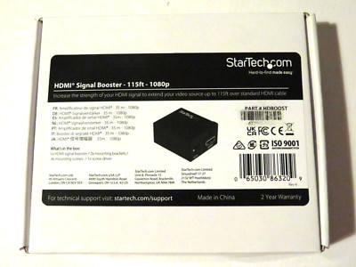 HDMI SIGNAL VERSTÄRKER - 115 FT - 1080P Star Tec Repeater 0065030863209
