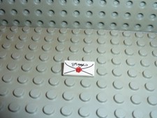 Lettre LEGO Tile 1 x 2 with Letter Pattern 3069bp0c / Set 4728 4729 4842 4709...