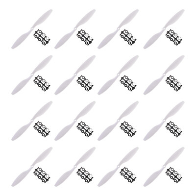 1045 Propellers CW CCW 10x4.5 Prop Fixed-Wing White Replace Props, 16pcs