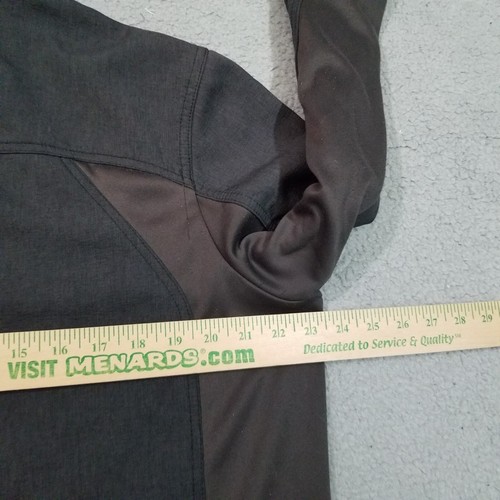 prAna Jacket Mens Large Gray Hooded Water Repellent Soft Shell Hiking Outdoors - Picture 17 of 21