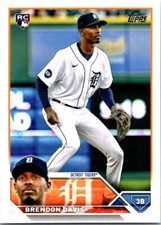 2023 Topps Series 2 Brendon Davis Rookie Detroit Tigers #494