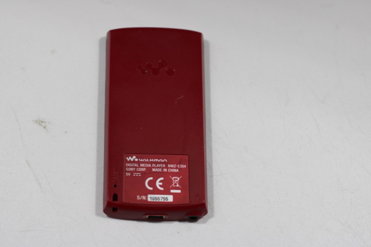 SONY WALKMAN 赤 Sony Walkman NWZ-B183 Metallic Red 4GB MP3 Player | eBay