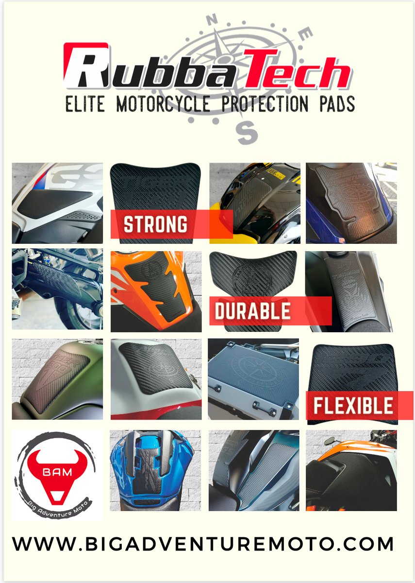 Rubba Tech タンクパッド ニーパッド BMW F750GS F850GS