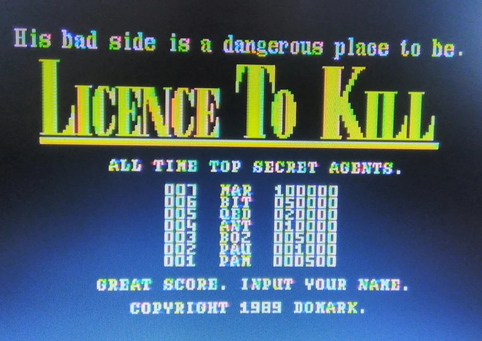 LICENCE TO KILL - Hit Squad version - Commodore 64 C64 C128 - TESTED See photos - Image 2 of 4