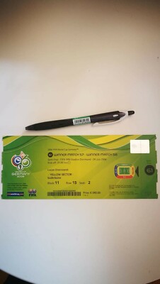 2006 World Championship Semi-Final Germany Italy Stadium Dortmund Ticket