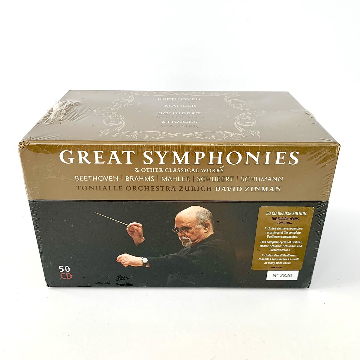 Zinman Great Symphonies & Other Classical Works [Arte Nova 50 CD