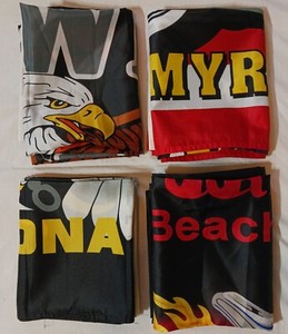 4 Motorcycle BIKE WEEK Flag Banner Harley Davidson yard wall decor Myrtle Beach