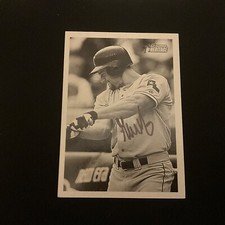 Autographed 2001 Bowman Heritage GABE KAPLER rookie.   TOUGH AUTO.     #L-1